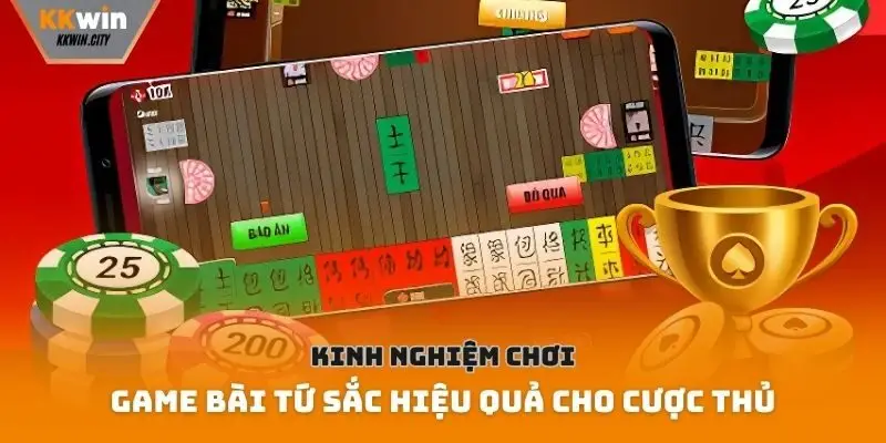 Kinh nghiệm chơi game bài Tứ sắc hiệu quả cho cược thủ