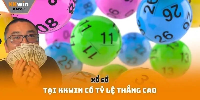Xổ số tại KKWIN có tỷ lệ thắng cao