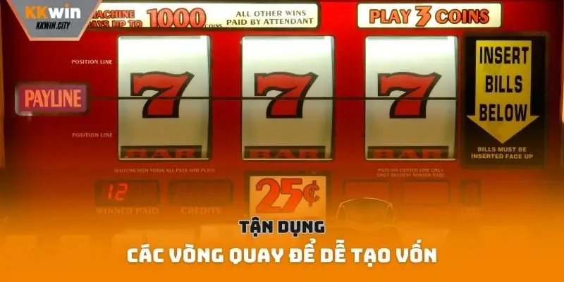 Tận dụng các vòng quay để dễ tạo vốn