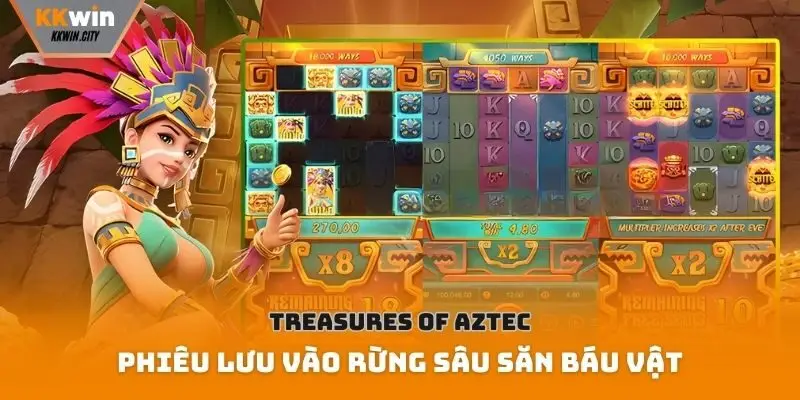 Treasures of Aztec – Phiêu lưu vào rừng sâu săn báu vật