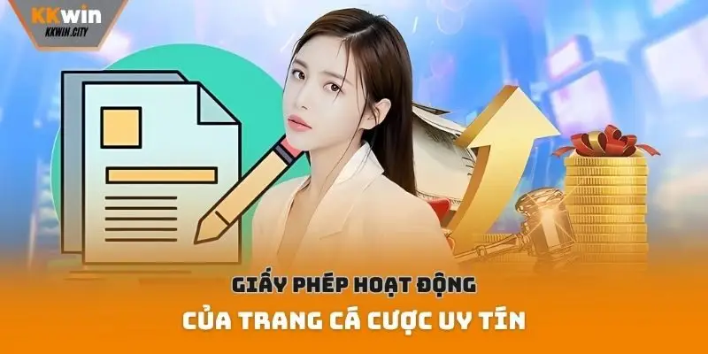 Giấy phép hoạt động của trang cá cược uy tín
